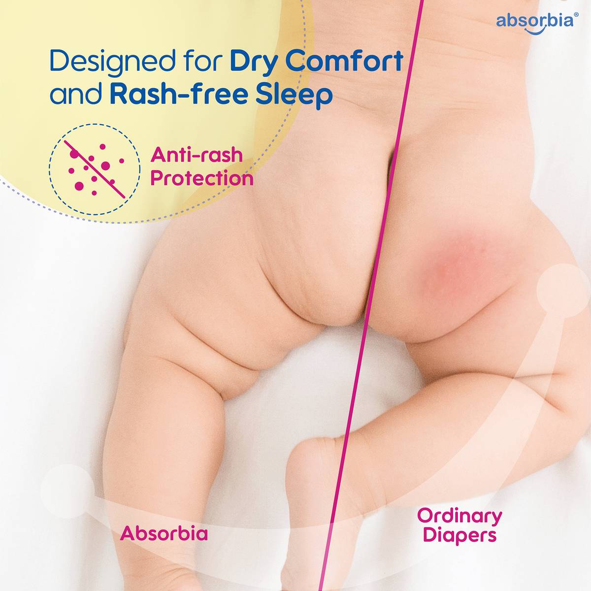 ABSORBIA Baby Pant Diaper Large (L) 9-14 Kg, 28s x Pack of 1 | Up to 12Hrs Protection Pant Diapers - L — photo 5