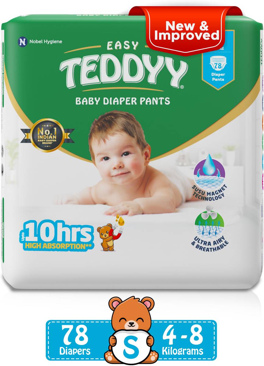TEDDYY Easy Pant Diapers - S