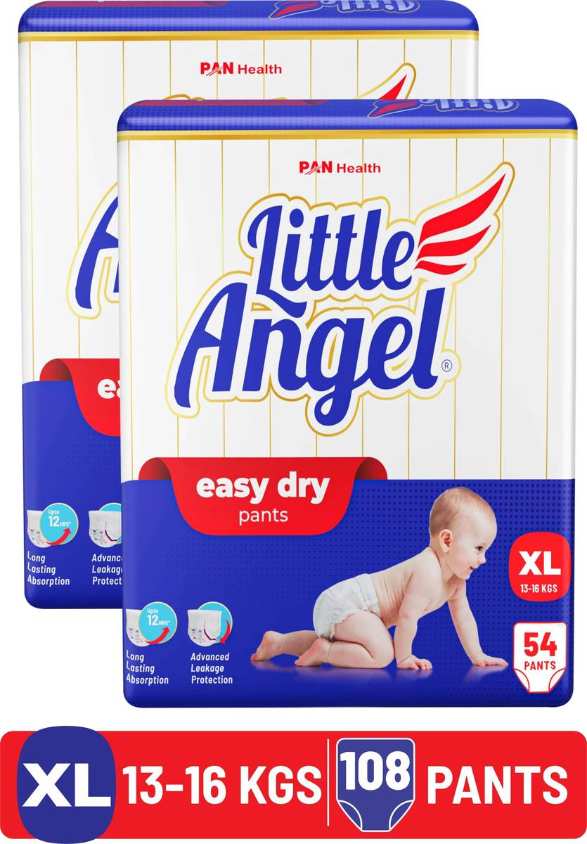 Little Angel Easy Dry (Combo) Pant Diapers - XL