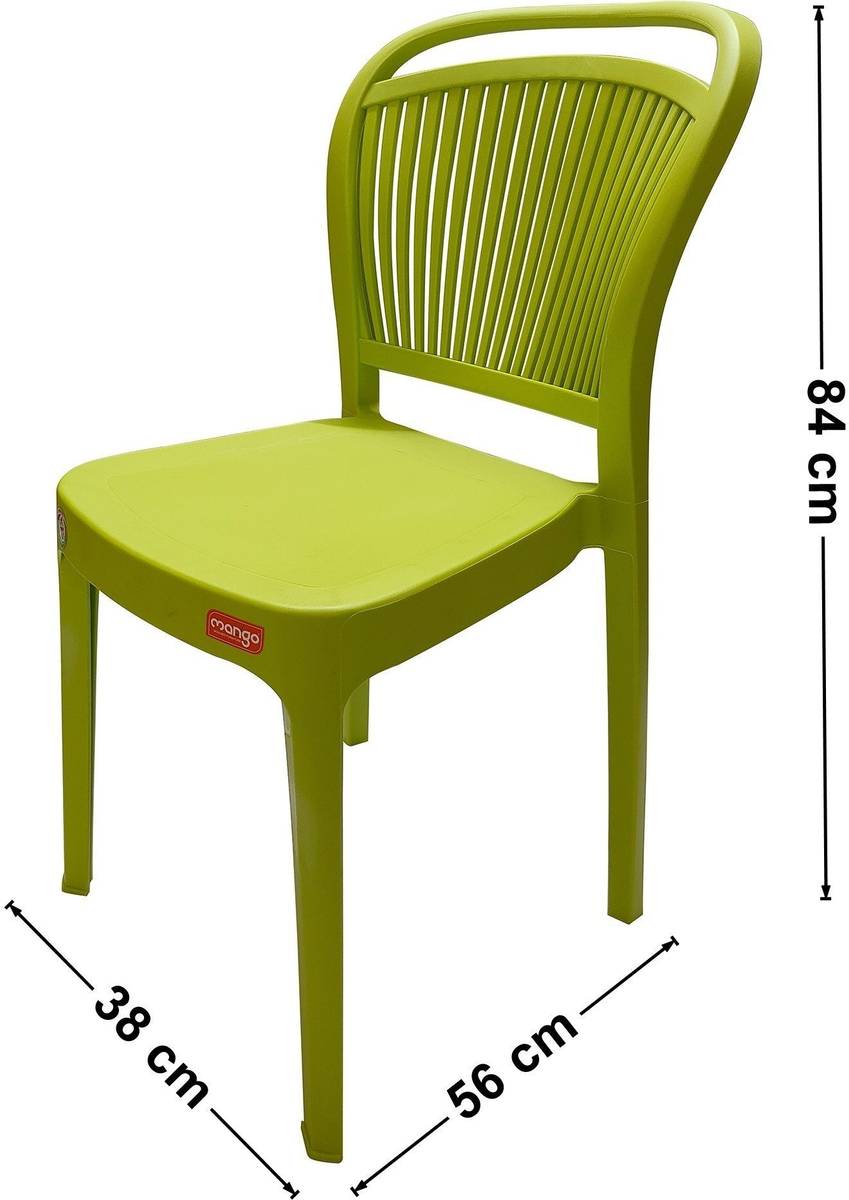 TrendyLivings Strong and Durable 4 Seater Dining Table Set for Home Garden Cafeteria Plastic — photo 4