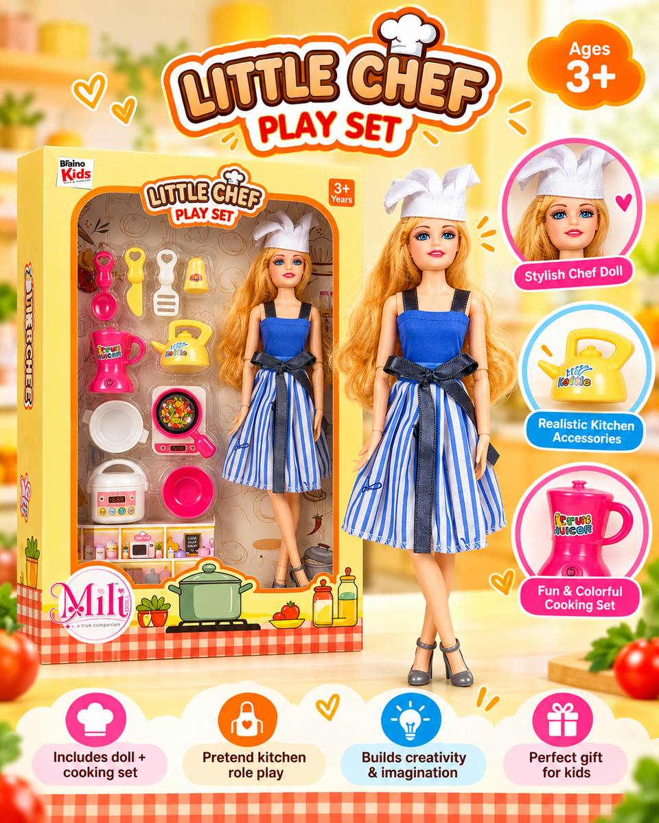 Mili Doll Little Chef Play Set — photo 2