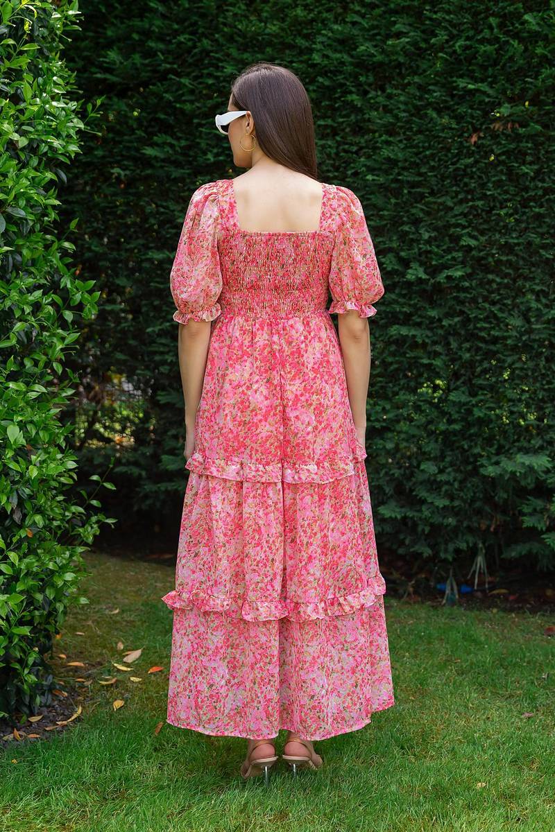 Women Maxi Multicolor Full Length Dress — photo 2