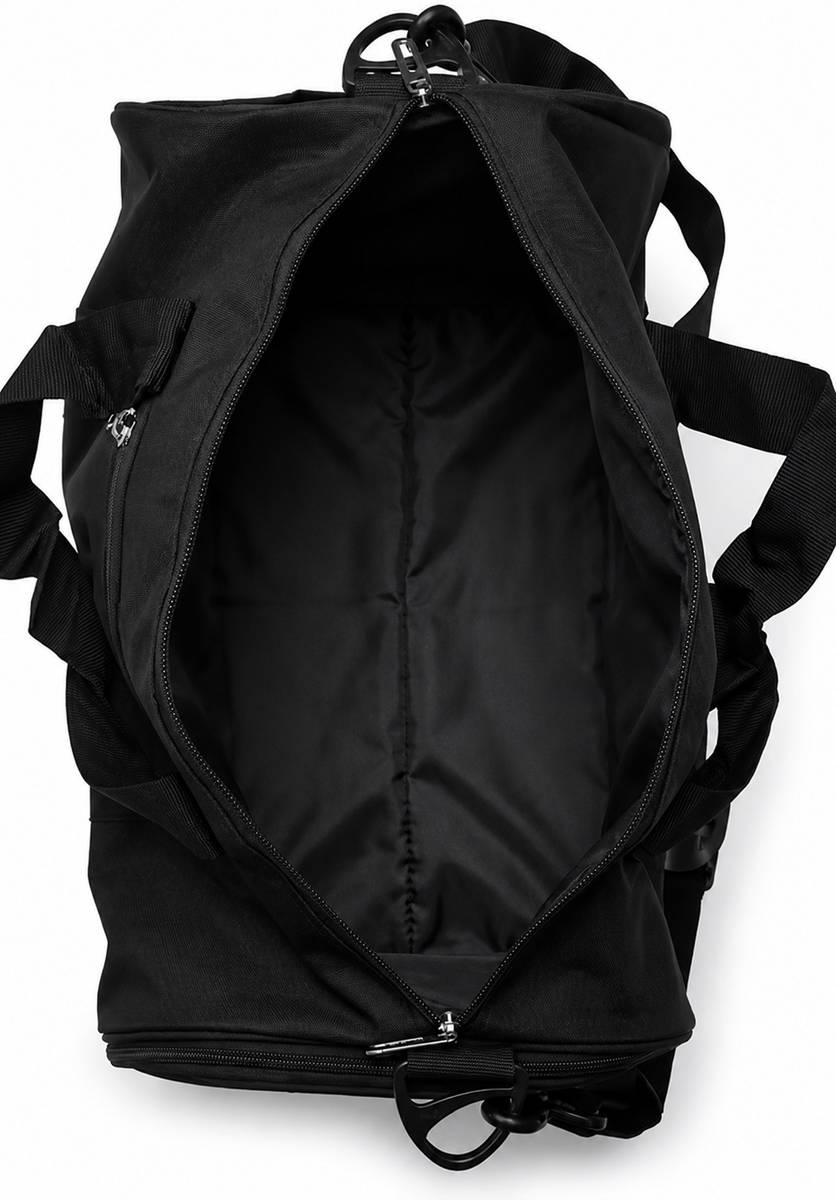 Kaivo 17 Inch Gym Duffle Bag Sports Travel Shoulder Bag with Bottle Pocket Black Gym Duffel Bag — photo 3