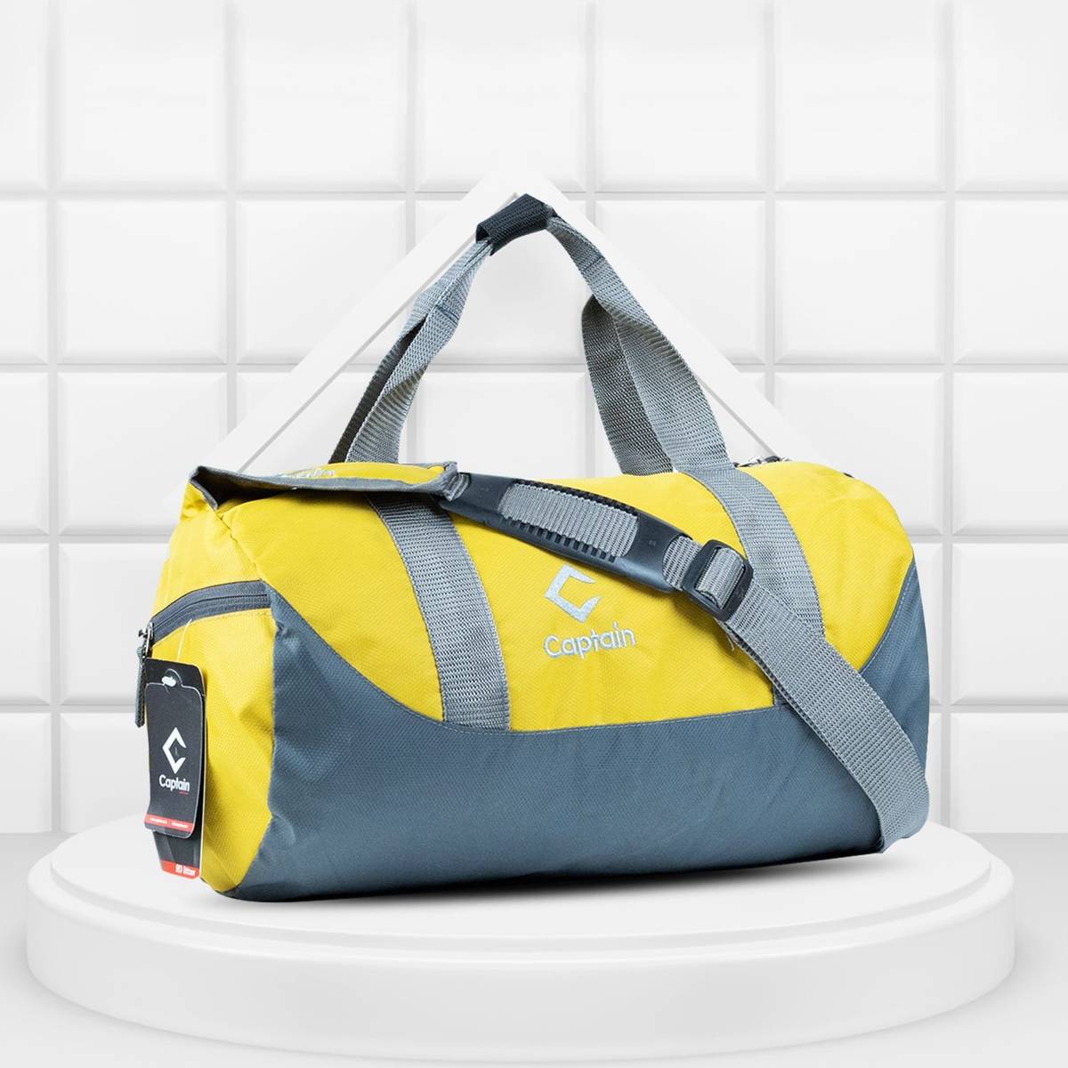 DUFFLE-02(YELLOW) Gym Duffel Bag — photo 2