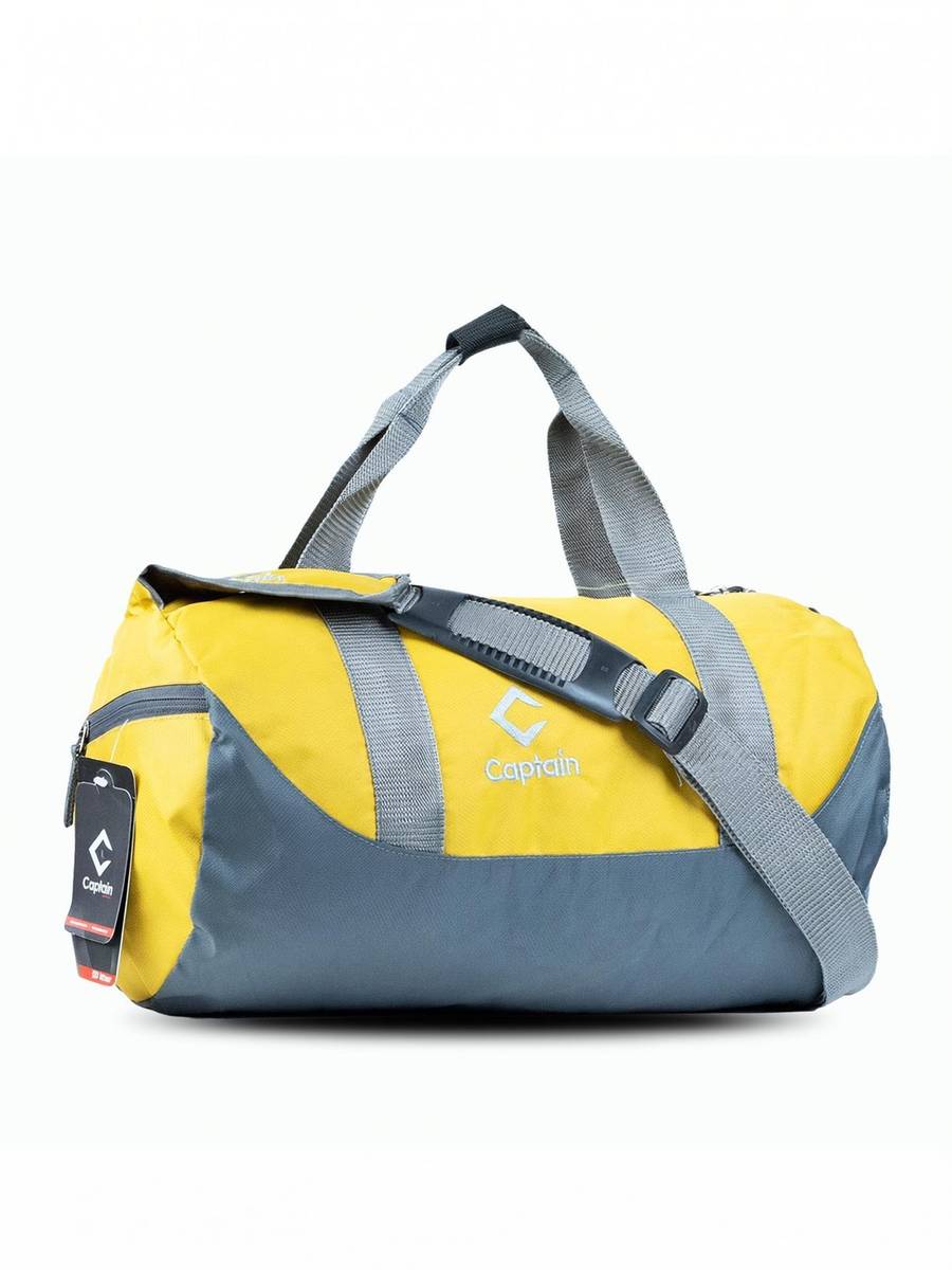 DUFFLE-02(YELLOW) Gym Duffel Bag