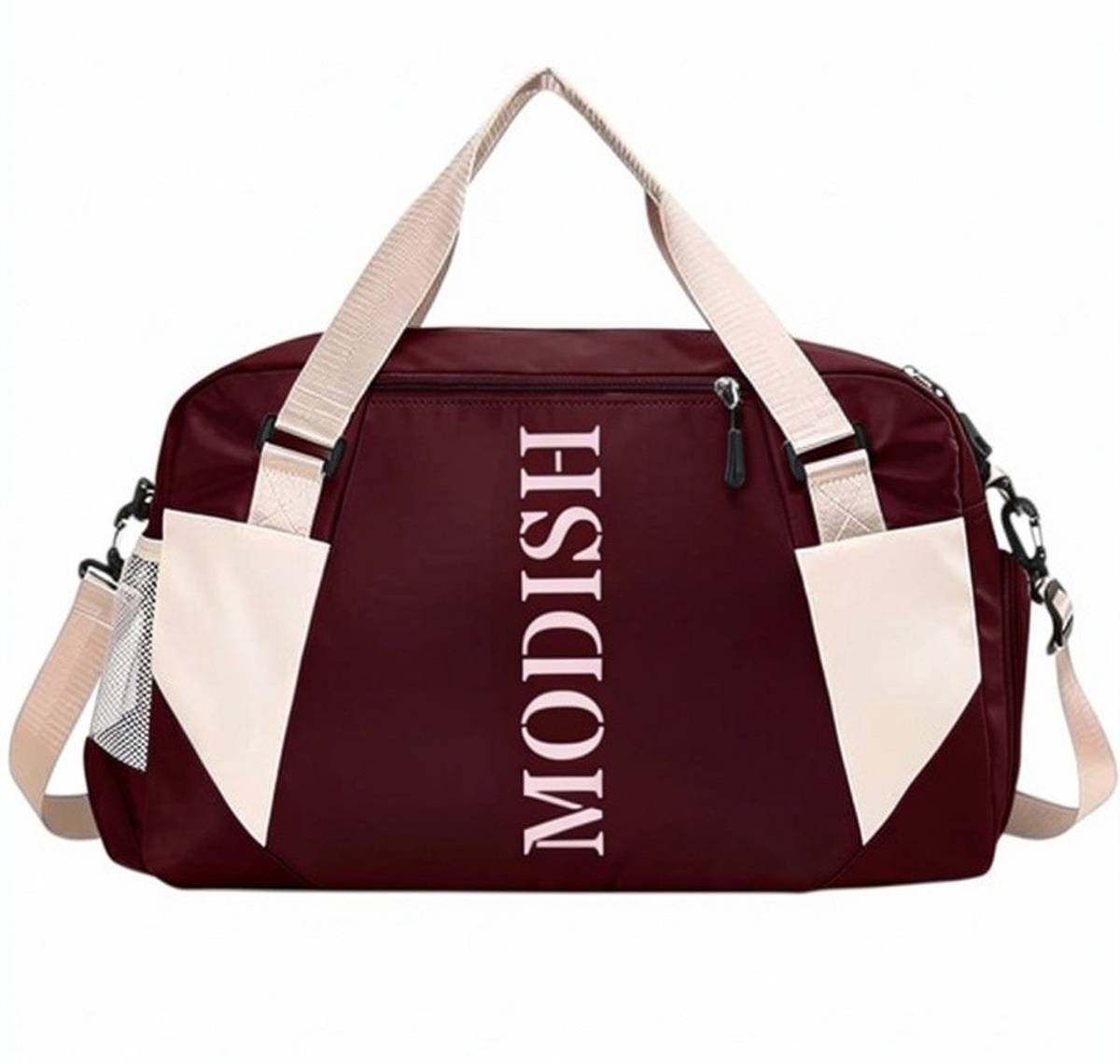 MODISH (Expandable) Sports Gym Bag for Women or Men Travel Duffel Bag with Wet Pocket Gym Duffel Bag