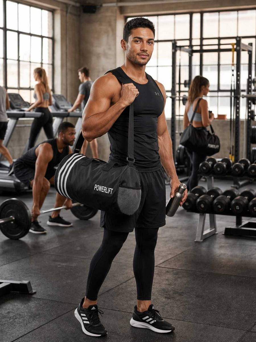 POWERLIFT (Expandable) powerlift__ Gym Duffel Bag — photo 2