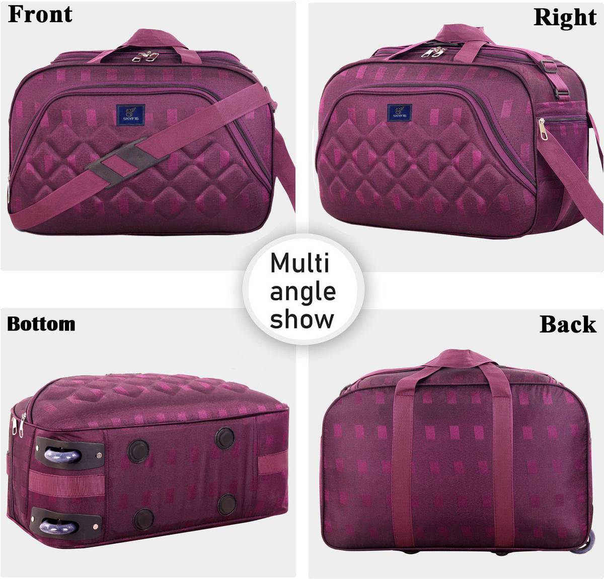 Travel duffel bag Duffel With Wheels (Strolley) — photo 4