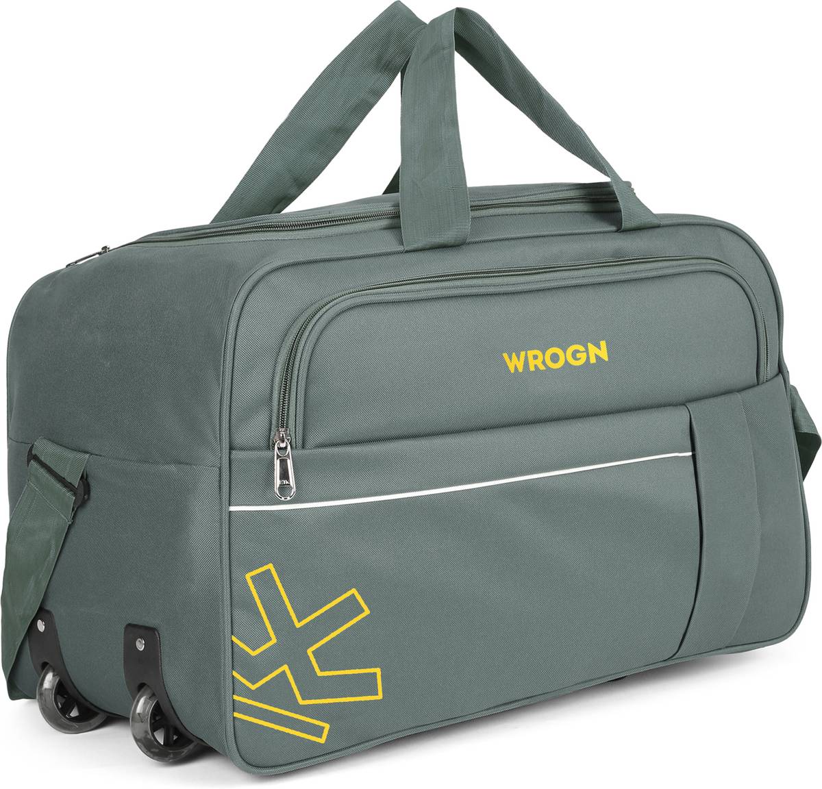 WROGN (Expandable) WRN-70L 24 INCH WHEEL DUFFLE Traveling Travel Duffel Waterproof Duffel With Wheels (Strolley)