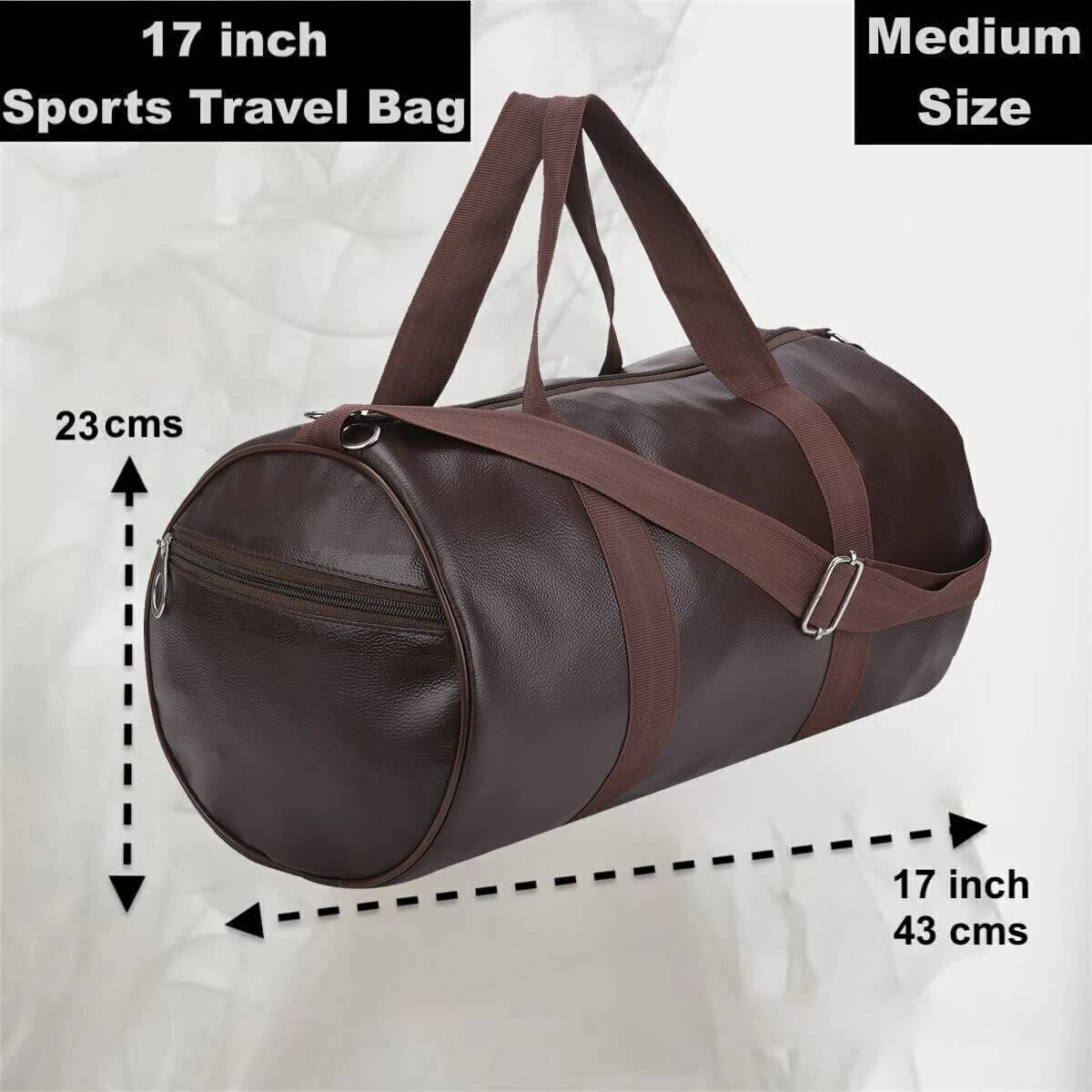48 inch/121 cm Sports travel bag leather gym bag duffel gym bag Gym Duffel Bag — photo 4