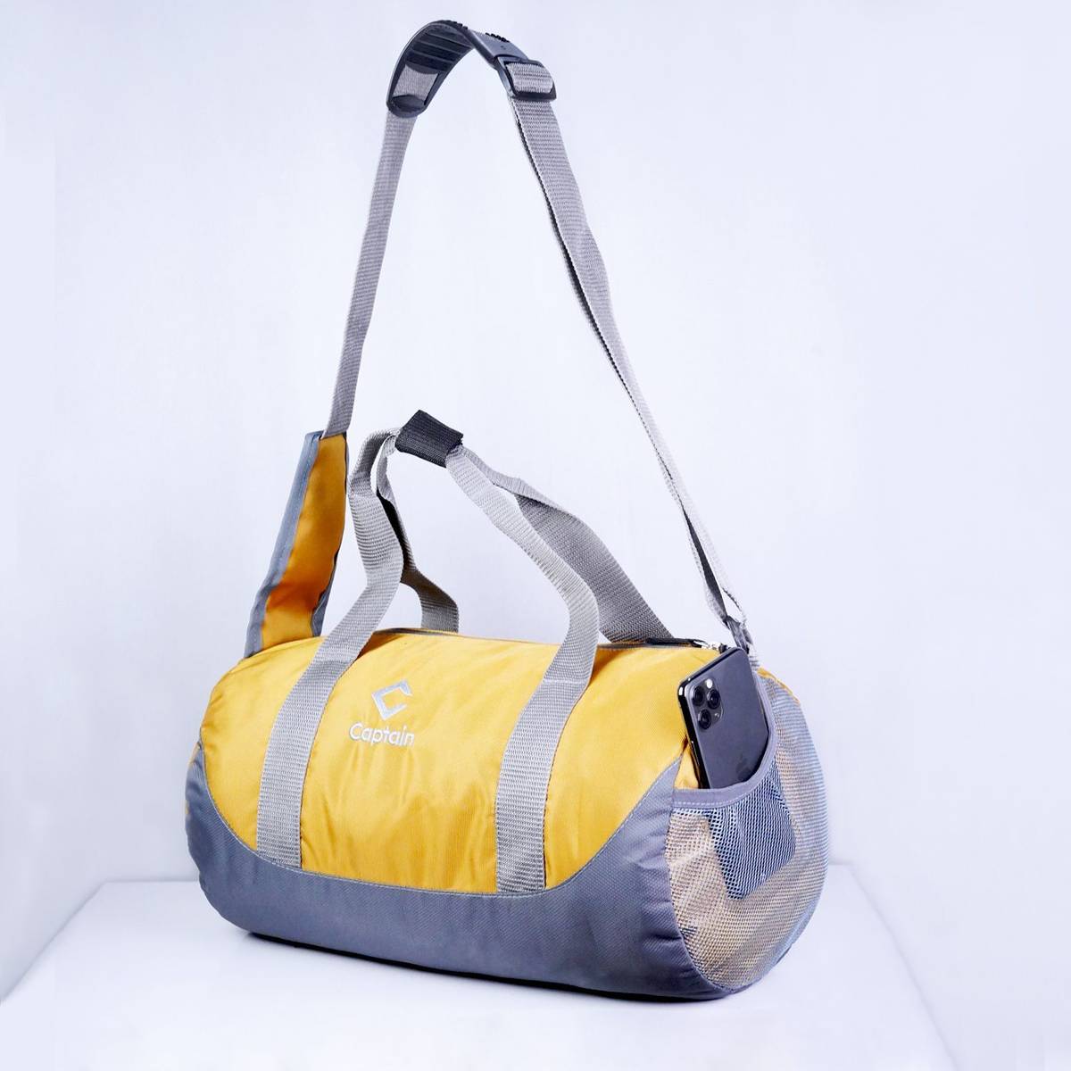 DUFFLE-02(YELLOW) Gym Duffel Bag — photo 4