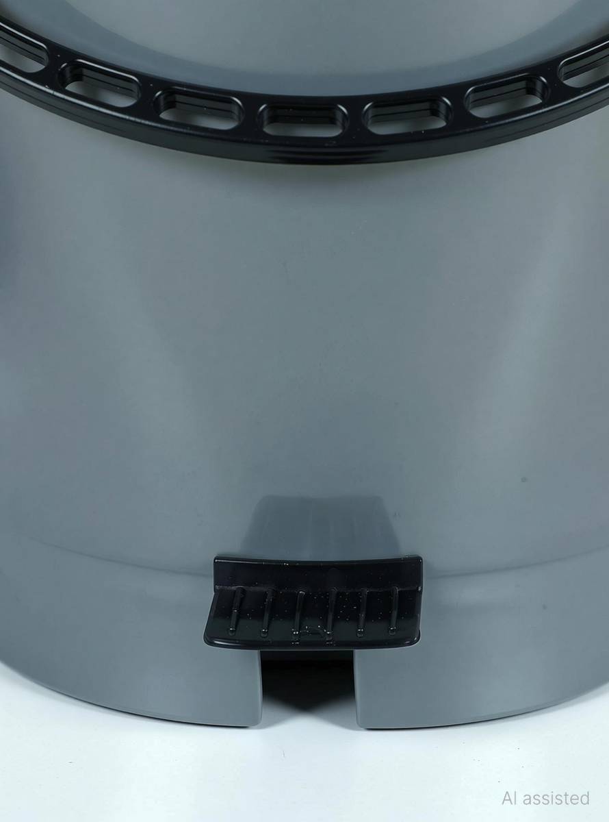 KUMANEST 12Litres Dustbin with Pedal Bin, Trash Bin, Garbage Waste Bin For Home, Bathroom Plastic Dustbin — photo 3