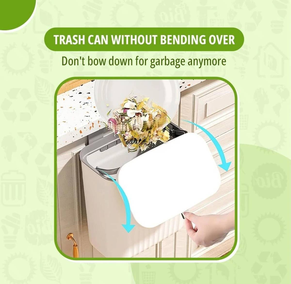 KITCHEN MULTIPURPOSE DUSTBIN Plastic Dustbin — photo 3