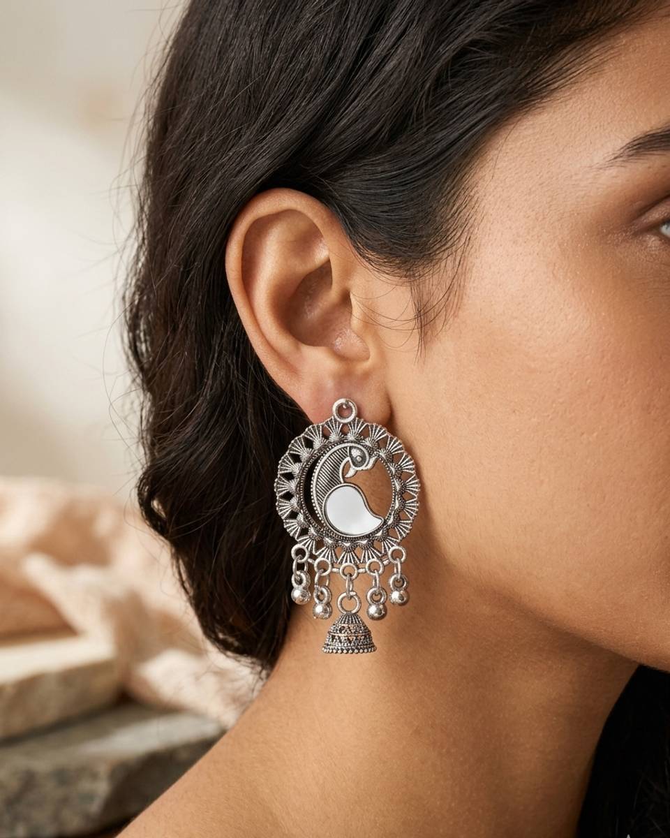 HS BANDHU HS BANDHU 12 earing combo with velvet box Metal Earring Set, Jhumki Earring — photo 4