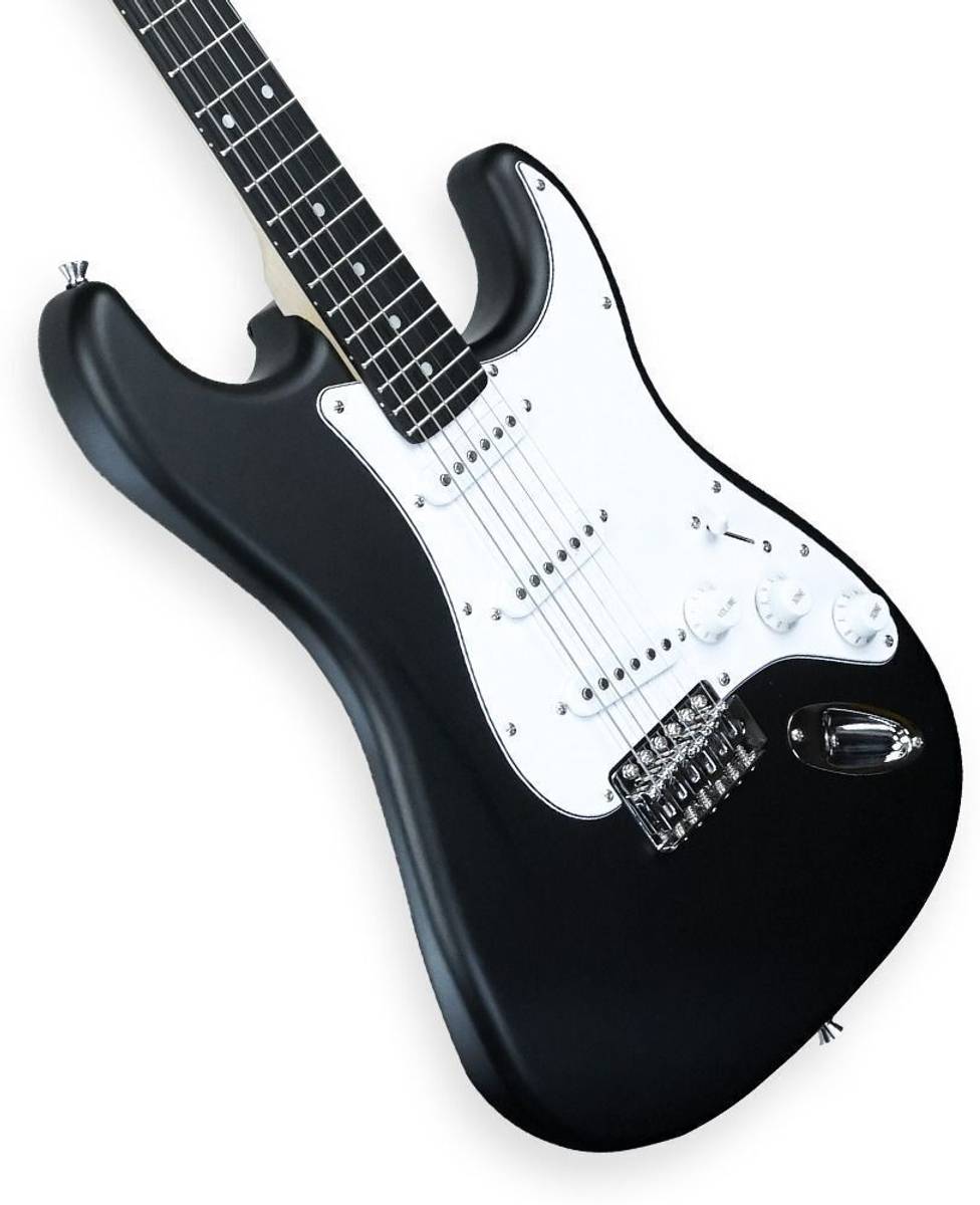 Medellin Electric Guitar 38” Complete Starter Kit - black matt finish Electro-acoustic Guitar — photo 3
