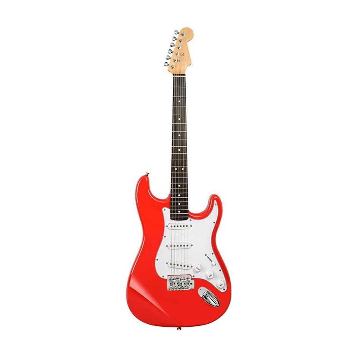 BLUEBERRY R-701-RED Beginner/Professional Full Size Rosewood Fretboard Maple Solid Body Electric Guitar