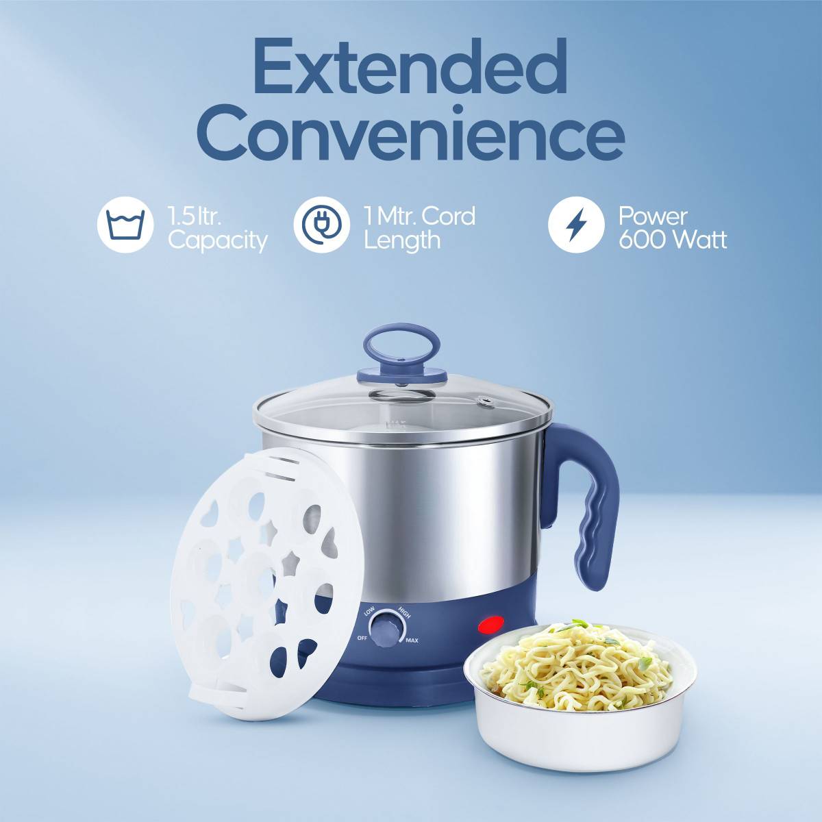 Handy Multi Cooker Electric Kettle — photo 4