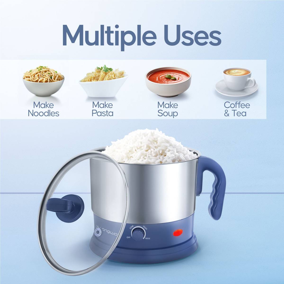 Handy Multi Cooker Electric Kettle — photo 5