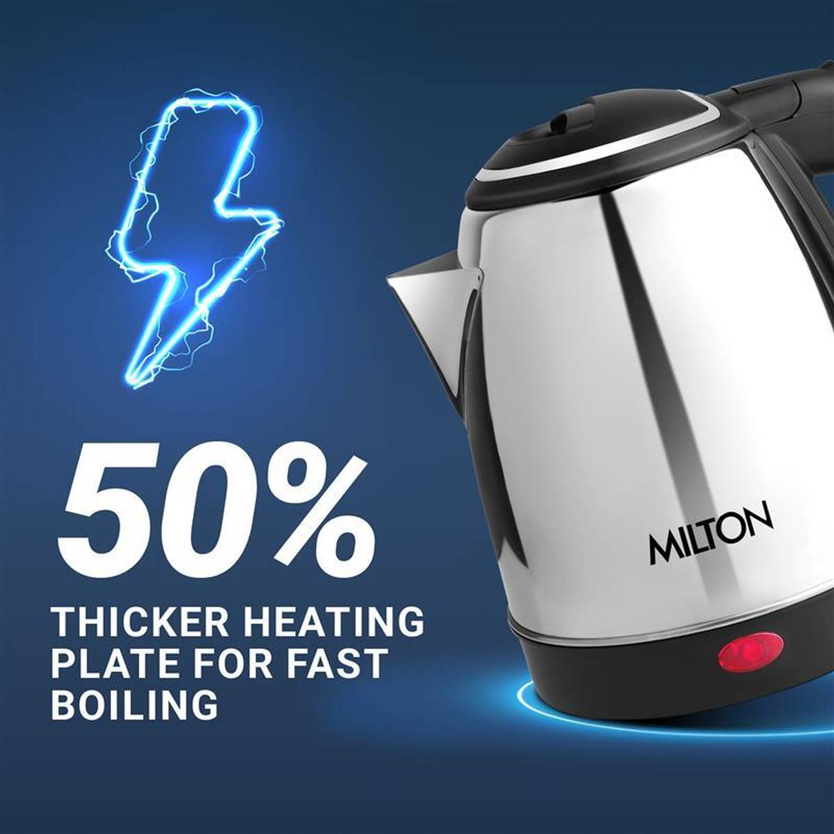 MILTON Go Electro Stainless Steel , 1 Piece, Electric Kettle — photo 4