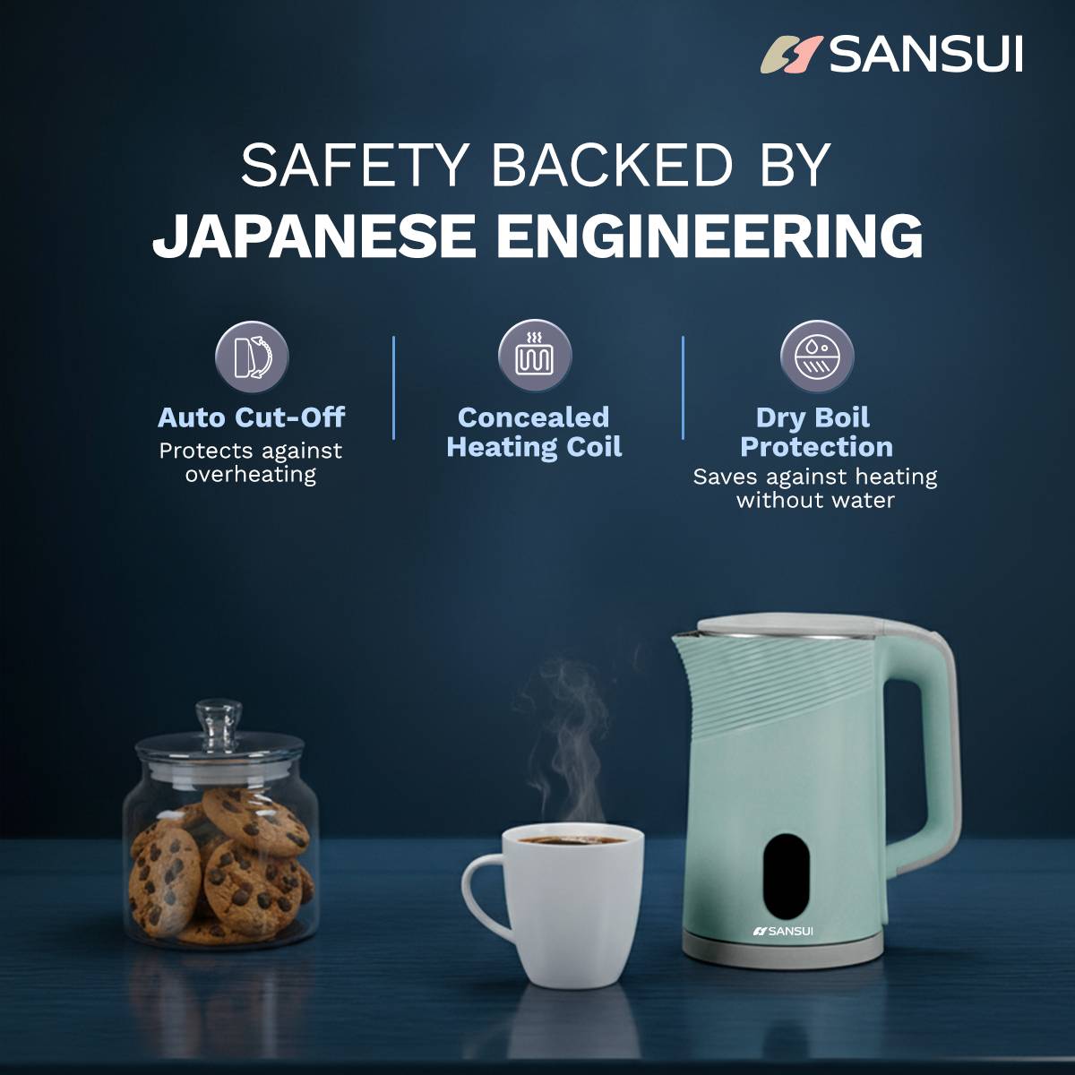 Sansui Inferno Electric Kettle — photo 3