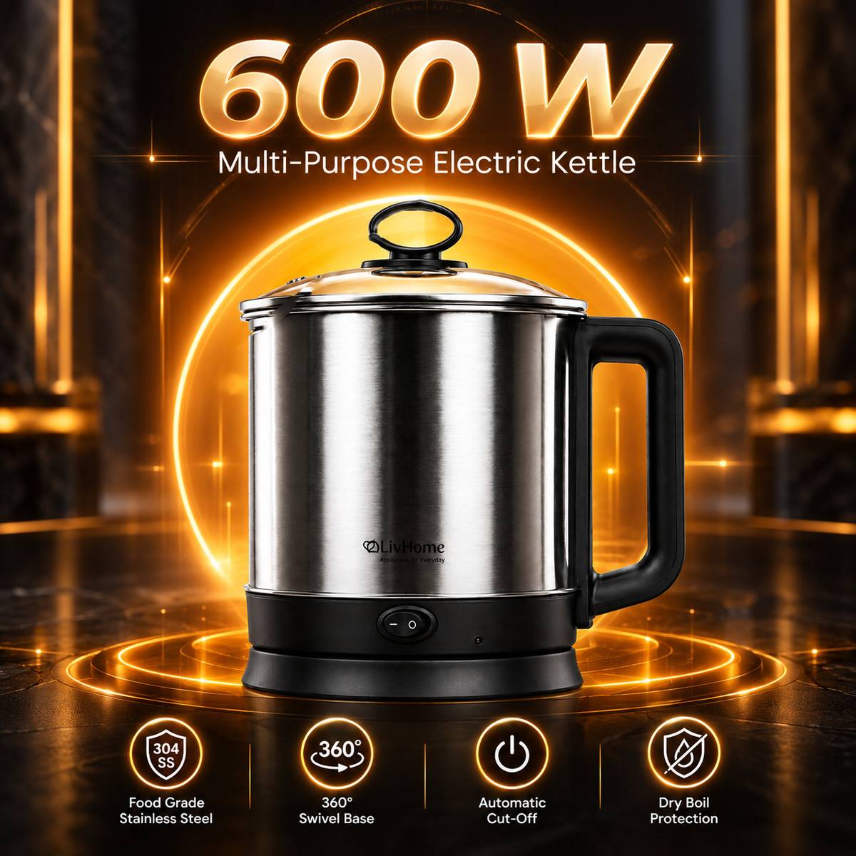 Multi Quickboil Multi Cooker Electric Kettle — photo 5