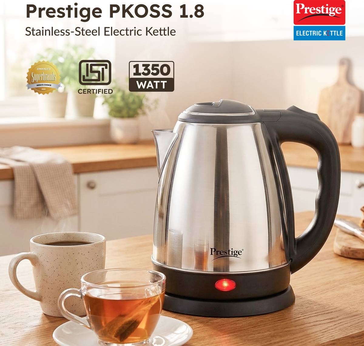 PKOSS 1.8 Electric Kettle — photo 2