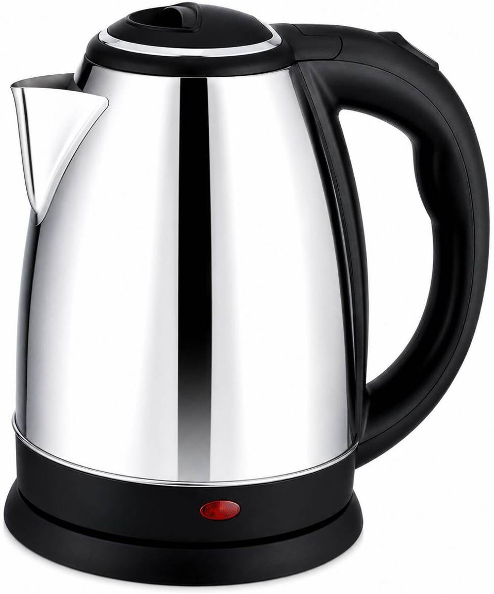 KEVRIZ Stainless Steel Electric Kettle,Fast Boiling,Auto Shut Off-360° Rotational Base Electric Kettle