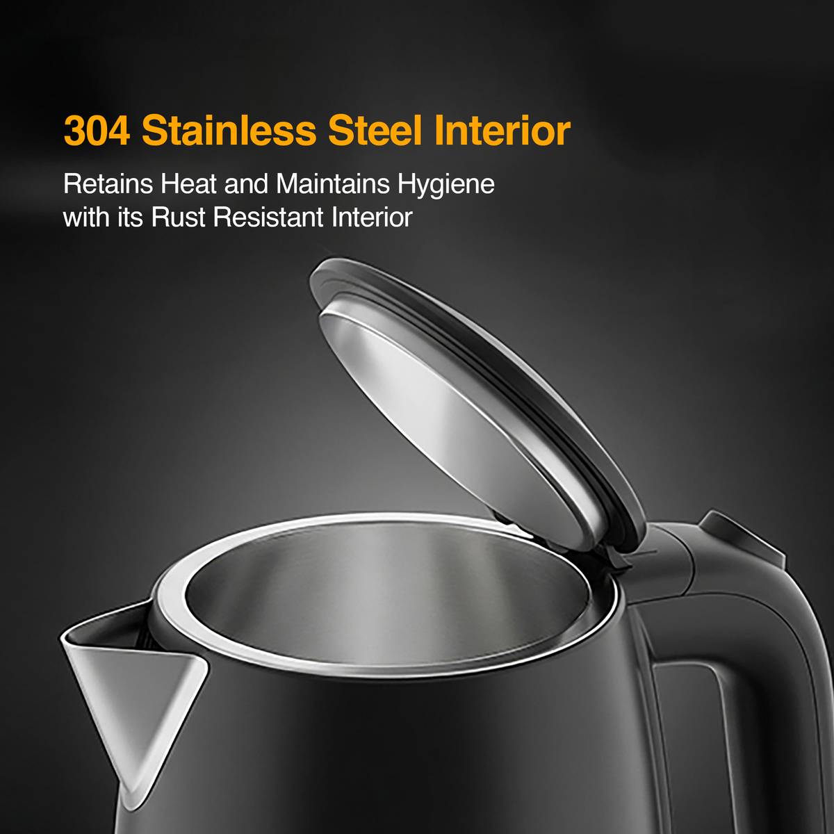 Bliss Electric Kettle|1500W Power & 1.5L Capacity| Cool Touch Exterior Body Electric Kettle — photo 4