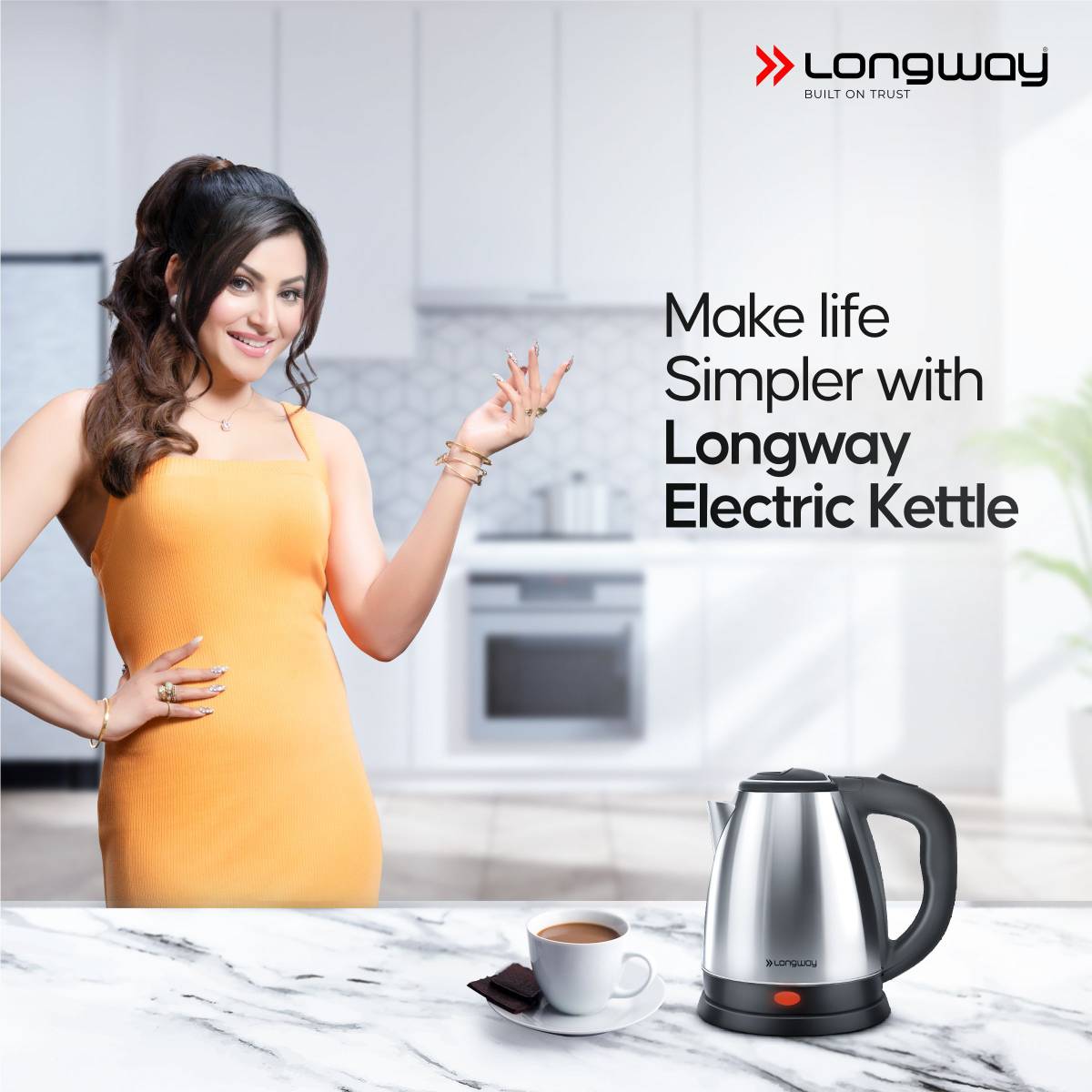 Kestro 1500 W with Stainless Steel Body for Boiling, Making Tea, Coffee, Soup Electric Kettle — photo 2