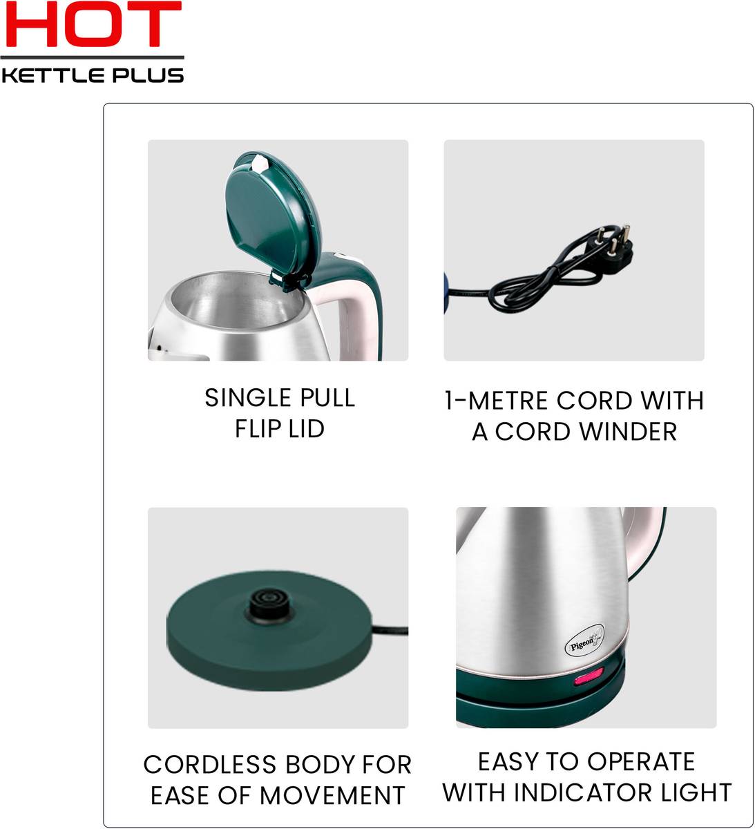 Pigeon 16245 Electric Kettle — photo 5