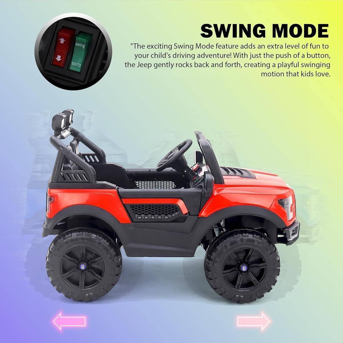 Toys R Us Avigo POBO (1-8yrs) Jeep Battery Operated Ride On — photo 5