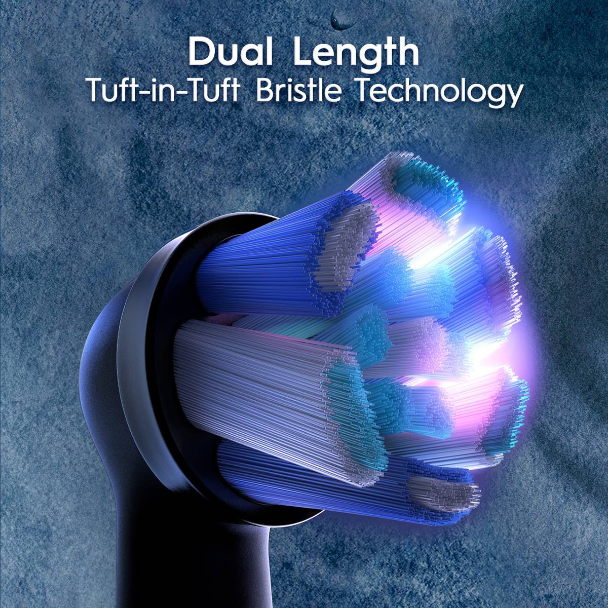 Oral-B iO Black Ultimate Smart Refill Brush Heads, Tuft-in-Tuft Bristle Technology, Electric Toothbrush — photo 4