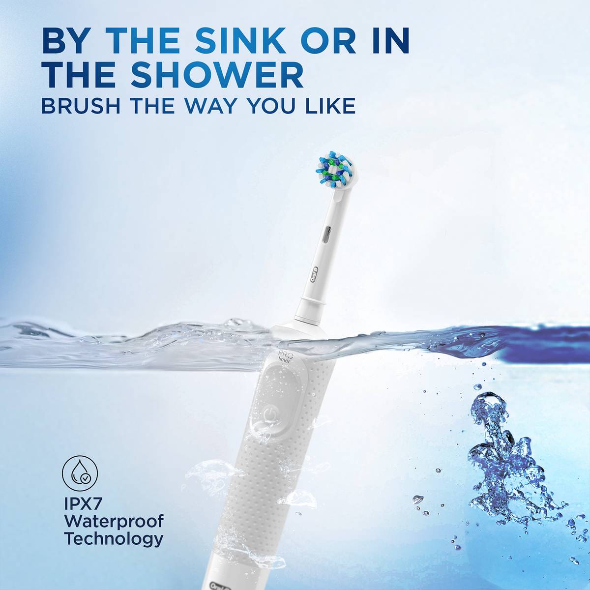 Oral-B Vitality + Refills, 4 Brush Heads, 2 Modes, 2 Min Timer,Rechargeable Electric Toothbrush — photo 5