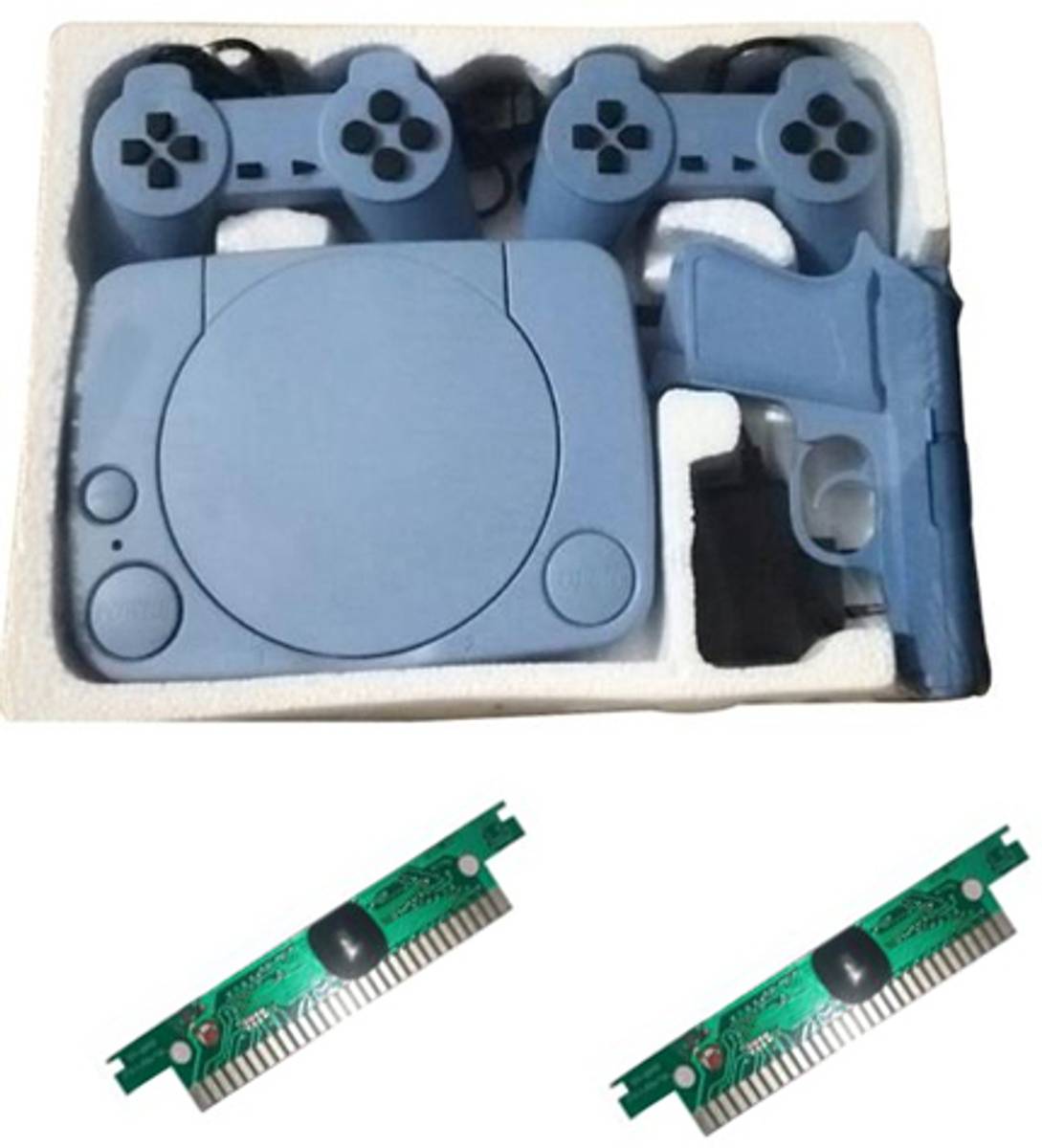 Inquisitive 26 Classic TV Game new 2 Cassette Inbuilt Console NA GB with Contra, Super Mario Bros, F1 Race, Cricket Game