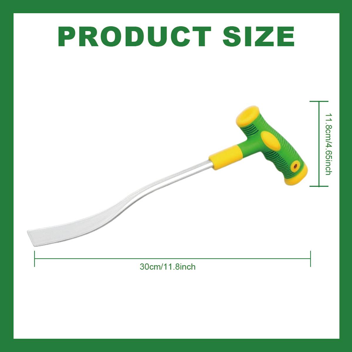 Manual Weeder Stainless Steel Shovel for Weeding Digging Garden Tool Kit — photo 3