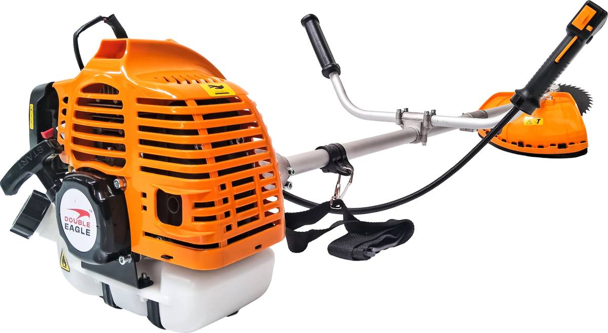 Grass Cutting Machine - 2Stroke 43CC Crop Harvester - Lawn, Garden, Brush Cutter Fuel Grass Trimmer