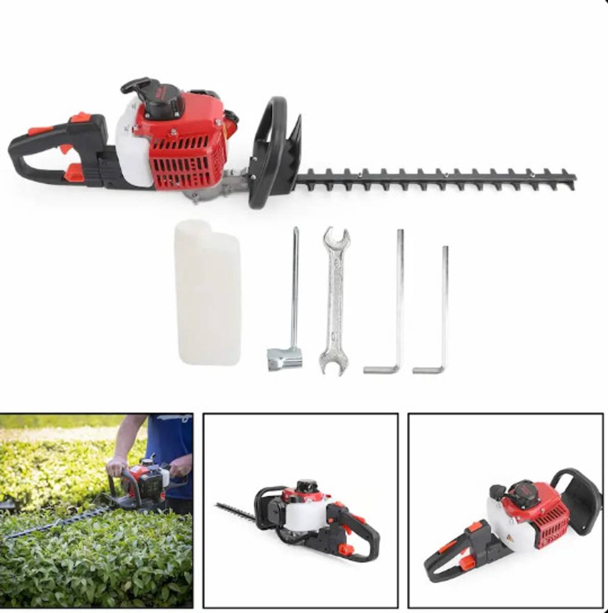 Petrol Hedge Trimmer With 2-stroke 25.6-cc 24-inch Bar Length | HT-600 Corded & Cordless Grass Trimmer — photo 5