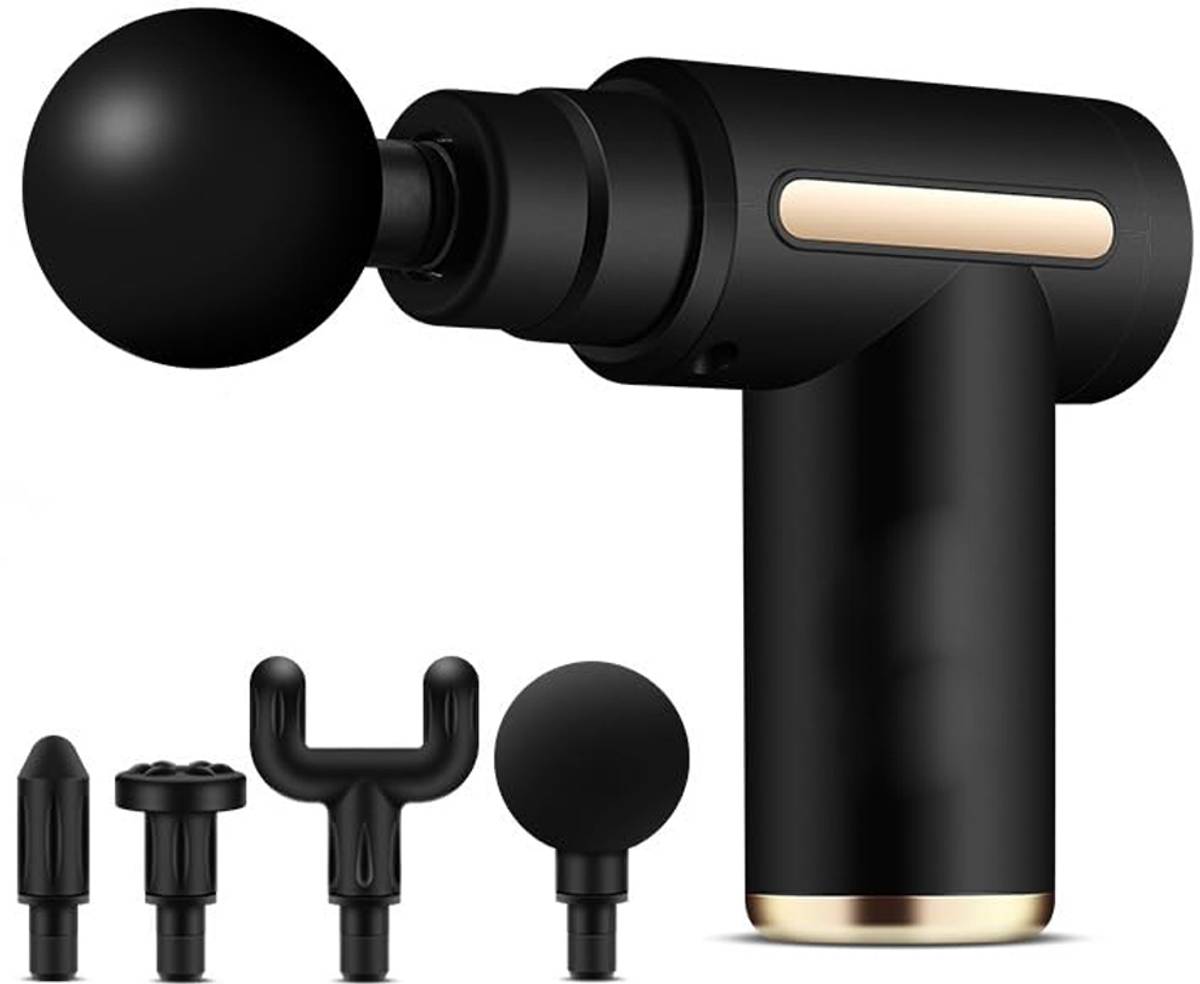Hespa Deep Tissue Massage Gun – 6 Speed Settings, Type-C Rechargeable for Recovery