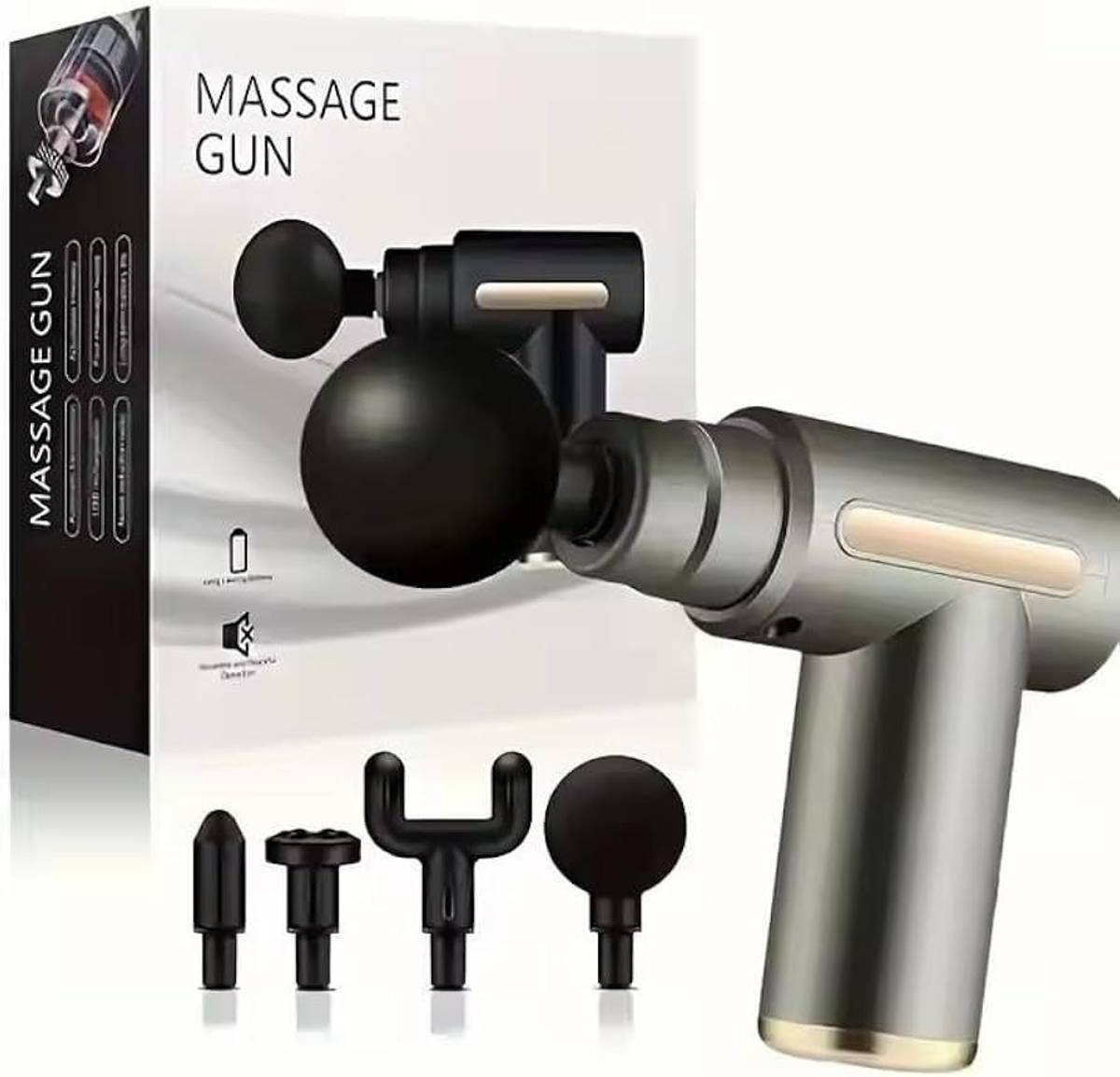 HouseOfCommon MASSAGE GUN SILVER