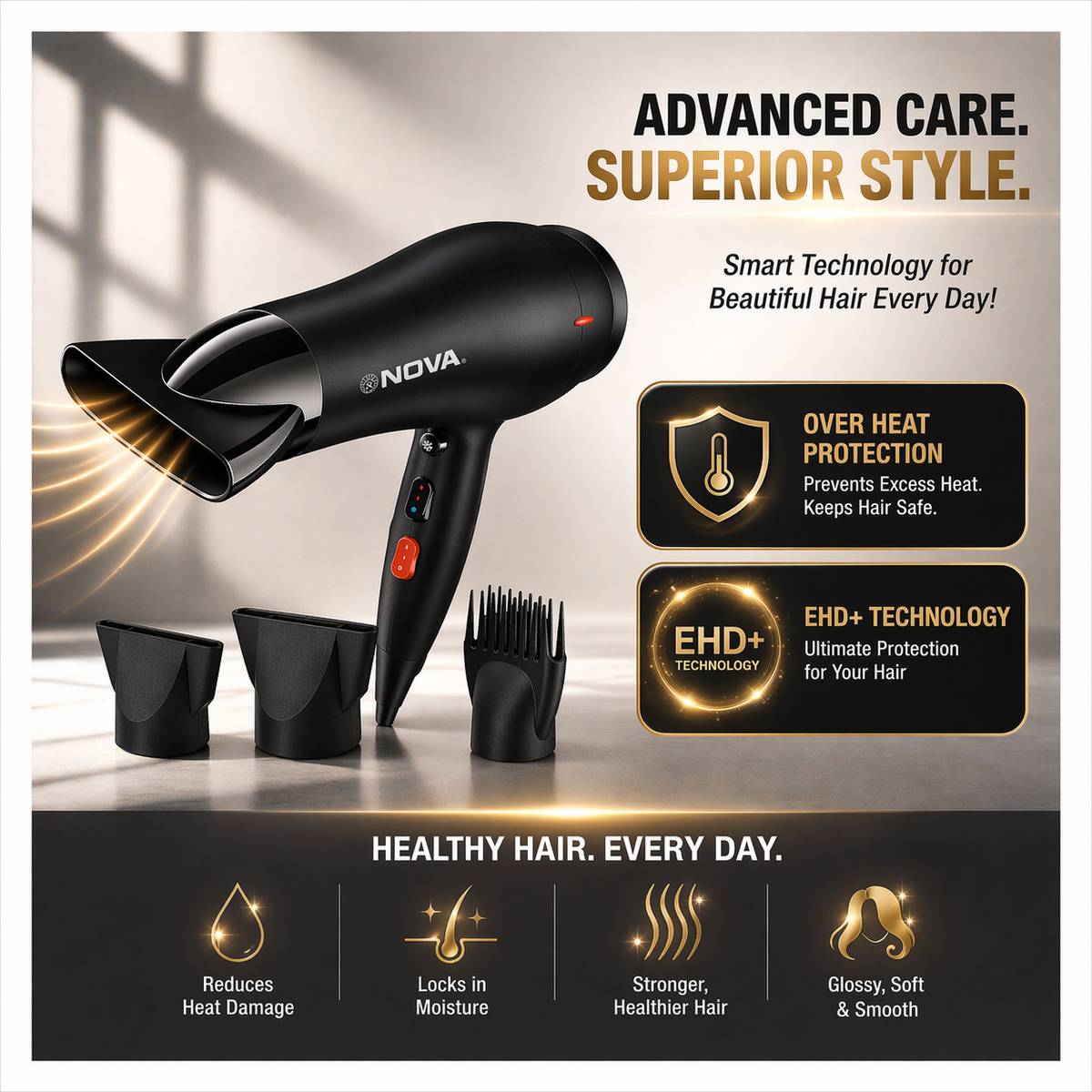 NOVA NHP 8215 Hair Dryer — photo 2