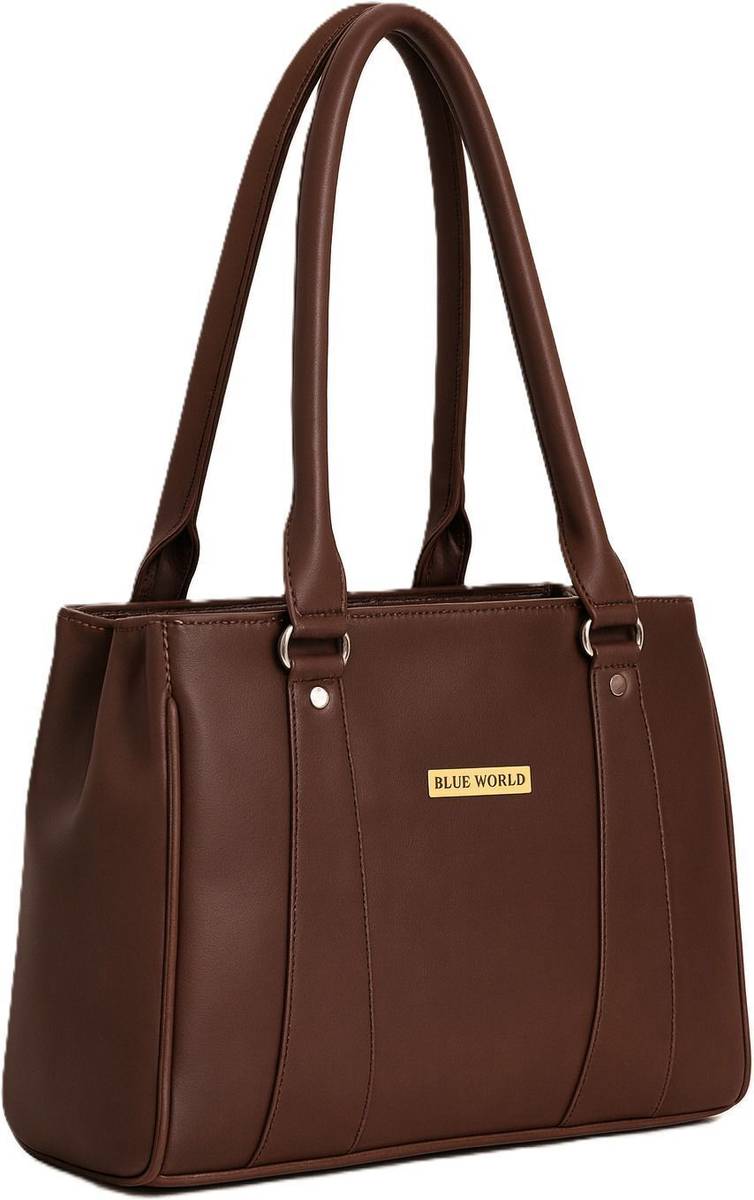 BLUE WORLD Women Brown Handbag