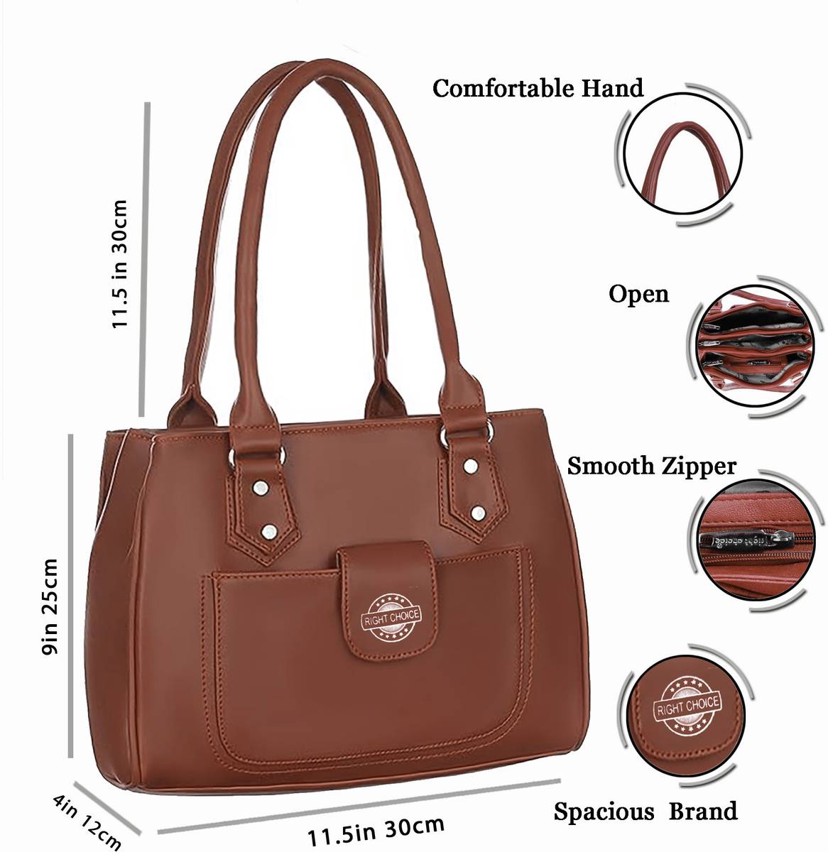 Floto Women Tan Handbag — photo 4