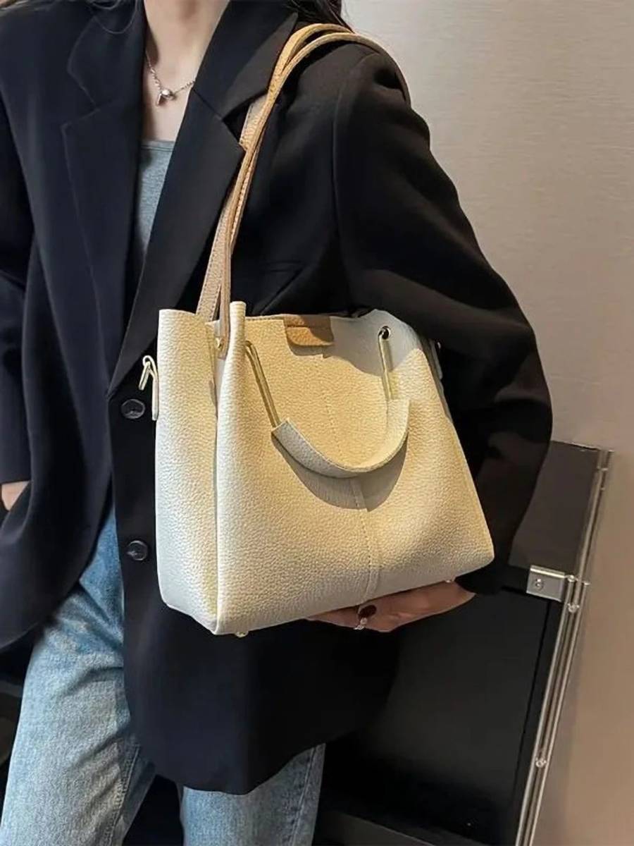 Handloom Women Beige Handbag — photo 4