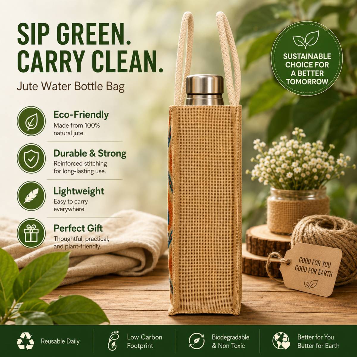 SNEAZ Men & Women Multicolor Bottle Bag — photo 5