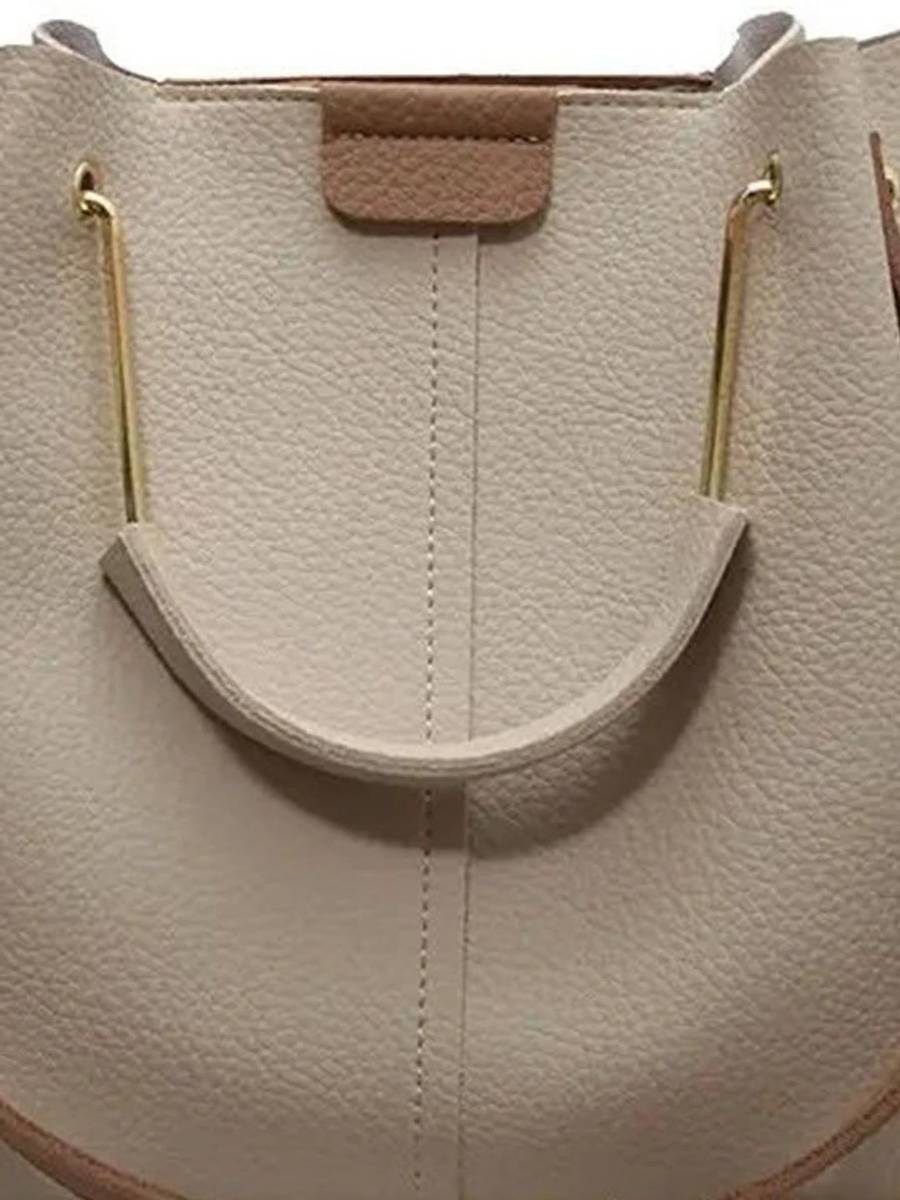 Handloom Women Beige Handbag — photo 5