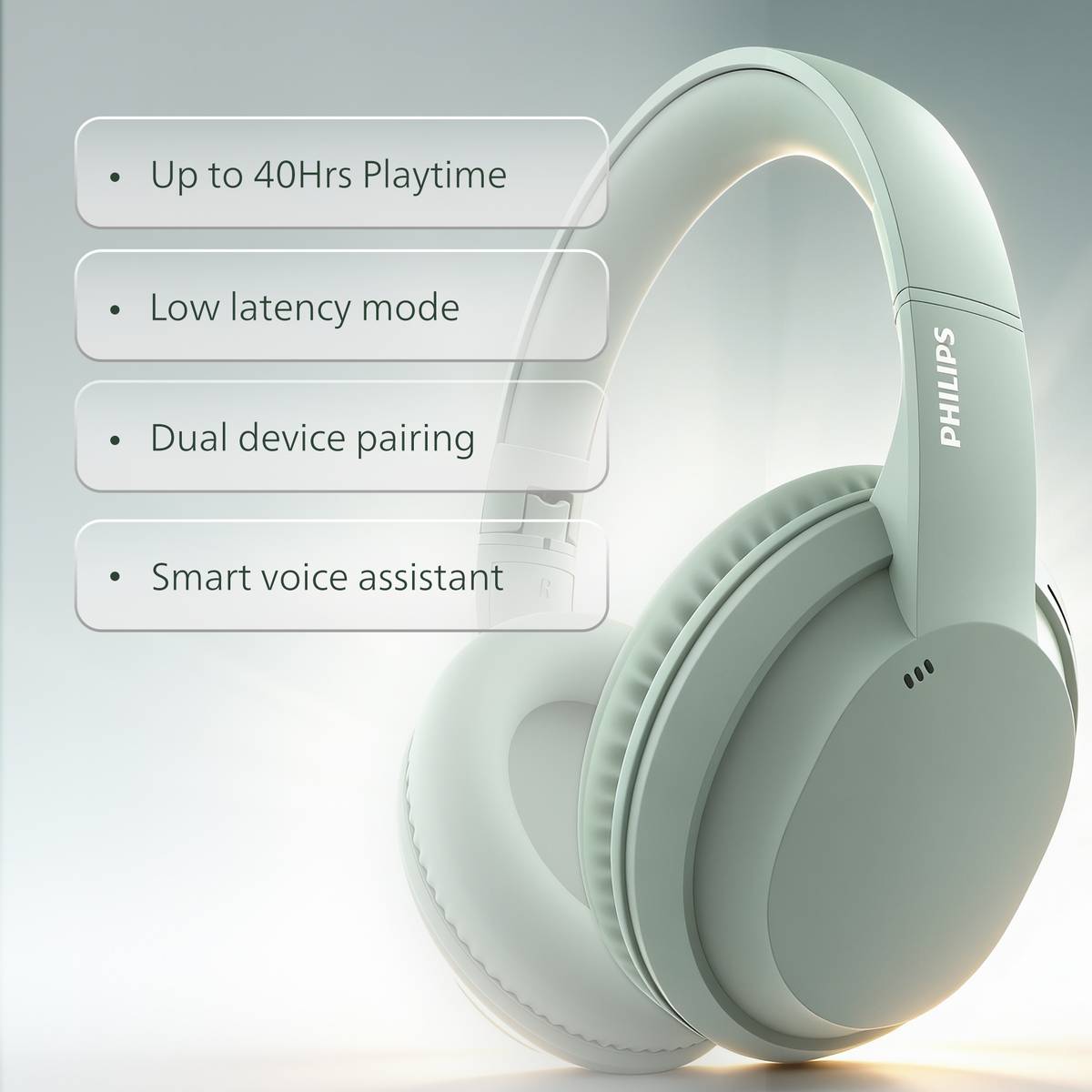 PHILIPS TAH4050-GR Bluetooth & Wired — photo 2