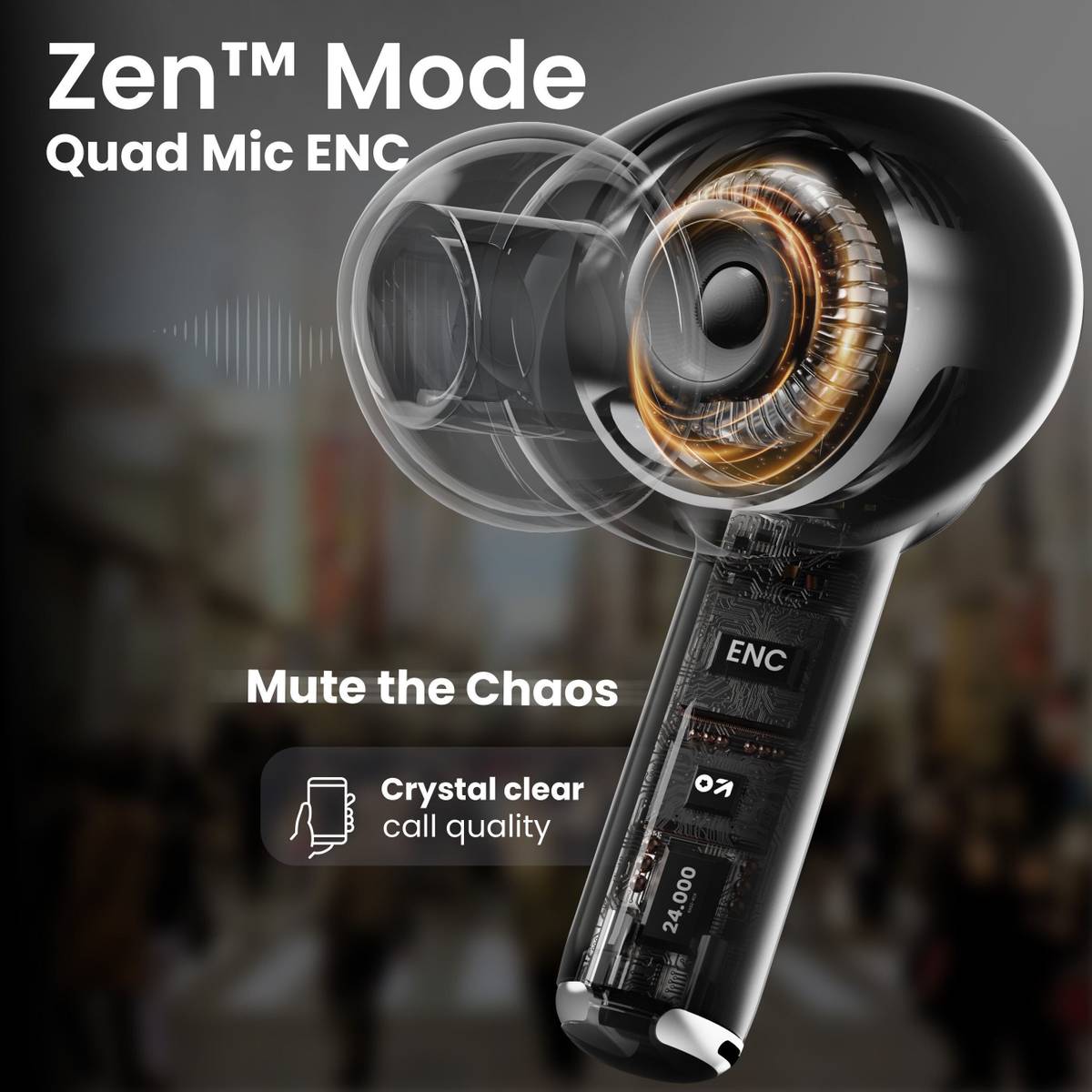 GOBOULT W40 with 4 Mic ENC, 48H Battery Life, Low Latency Gaming, 5.3v Bluetooth Gaming — photo 5