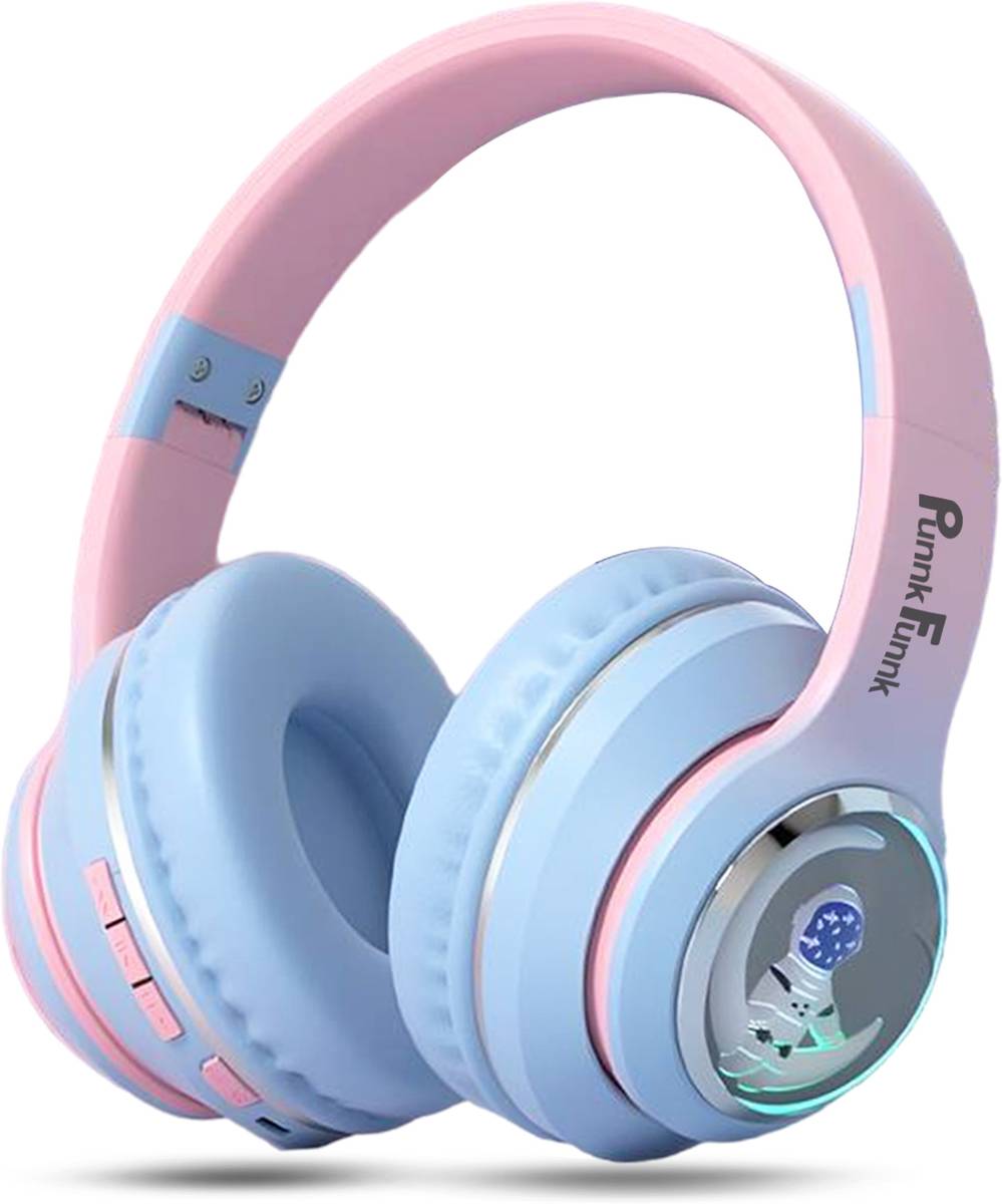 PunnkFunnk Astro Over-Ear Wireless Bluetooth Headphones | Noise Cancellation, 60H Battery Bluetooth
