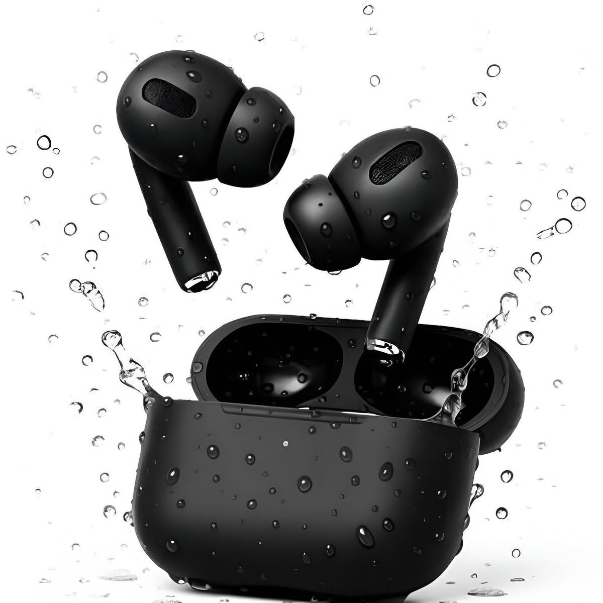 DSSB Premium Black Earbuds: Superior Sound, Sleek Design, Long Battery Life Bluetooth