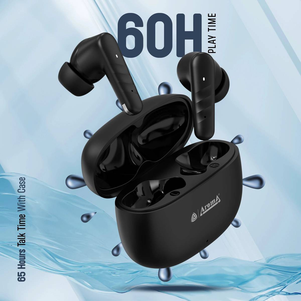 Aroma NB126 Berry V5.4 Upto 60Hr Playtime* Dual Paring, Fast Charging, Heavy Bass Bluetooth — photo 4